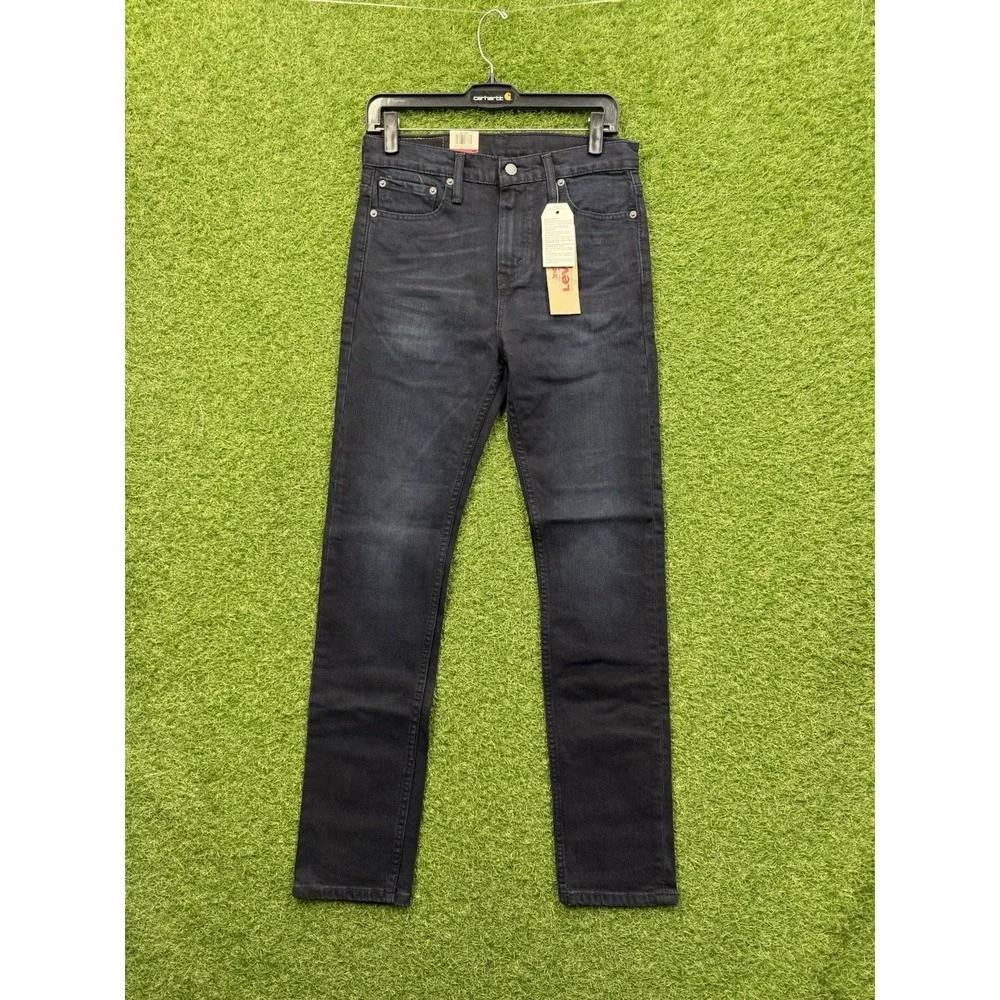 Levis 510 Jeans Mens 30x32 Flex Skinny Fit Tapered Leg Dark Wash Denim Stretch